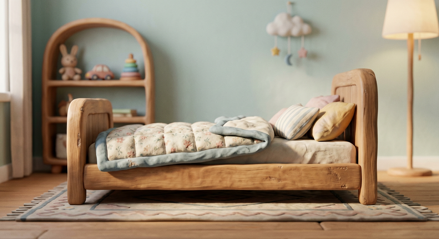 Used toddler floor bed