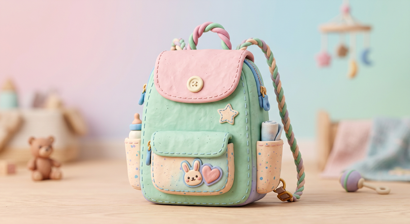 Diaper backpack